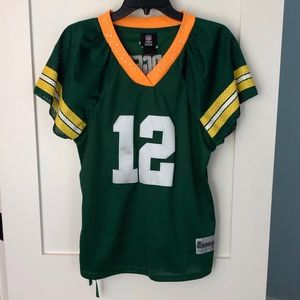 Reebok Green Bay Packers #12 Bling Women's Jersey